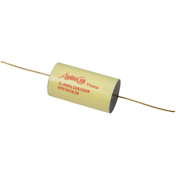 Main product image for Audiocap PPT Theta 3.0uF 200V Film/Foil Capacitor 027-726